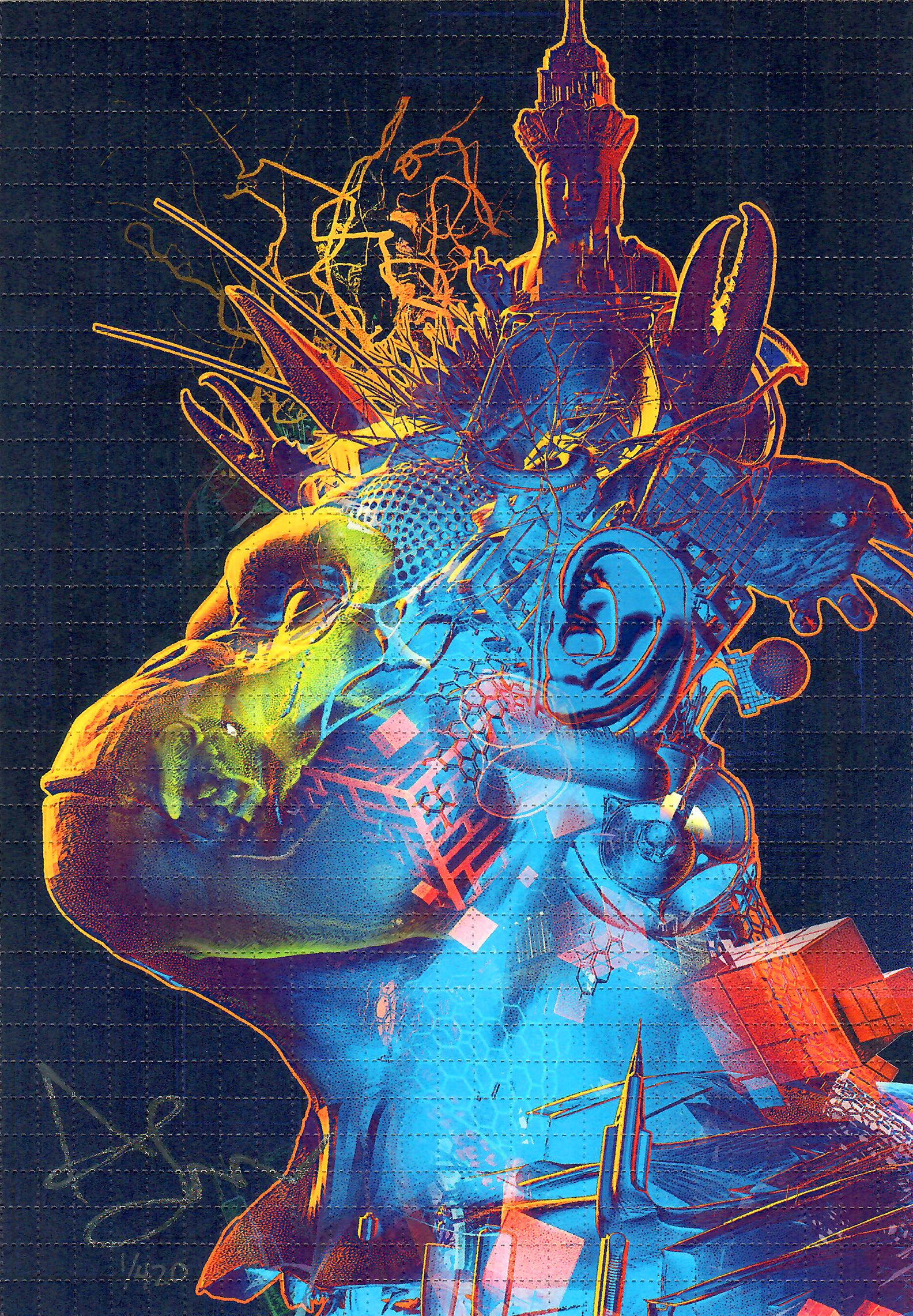 DOSE KING Blotter Art