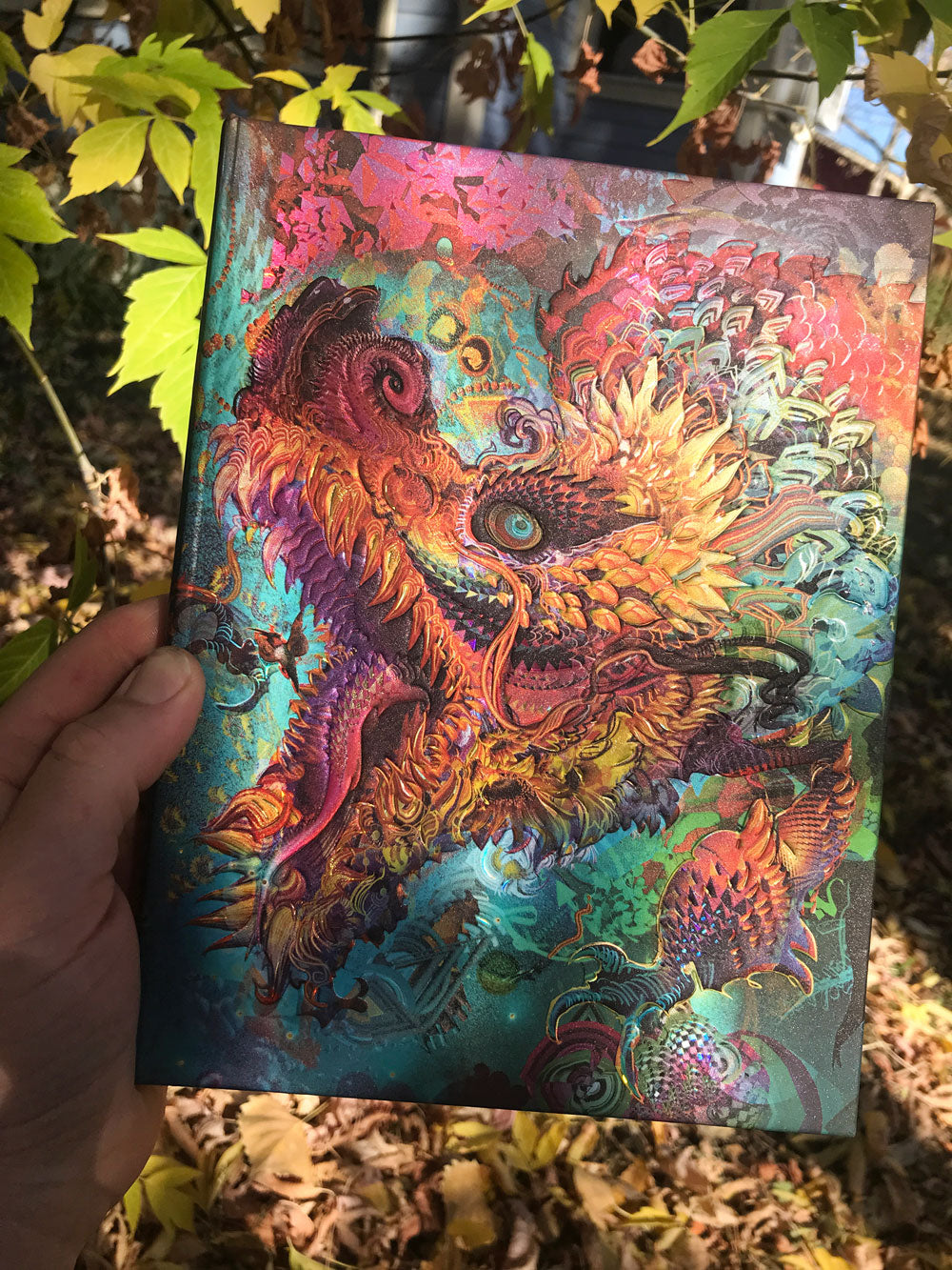 HUMMING DRAGON Hardcover Journal – Android Jones