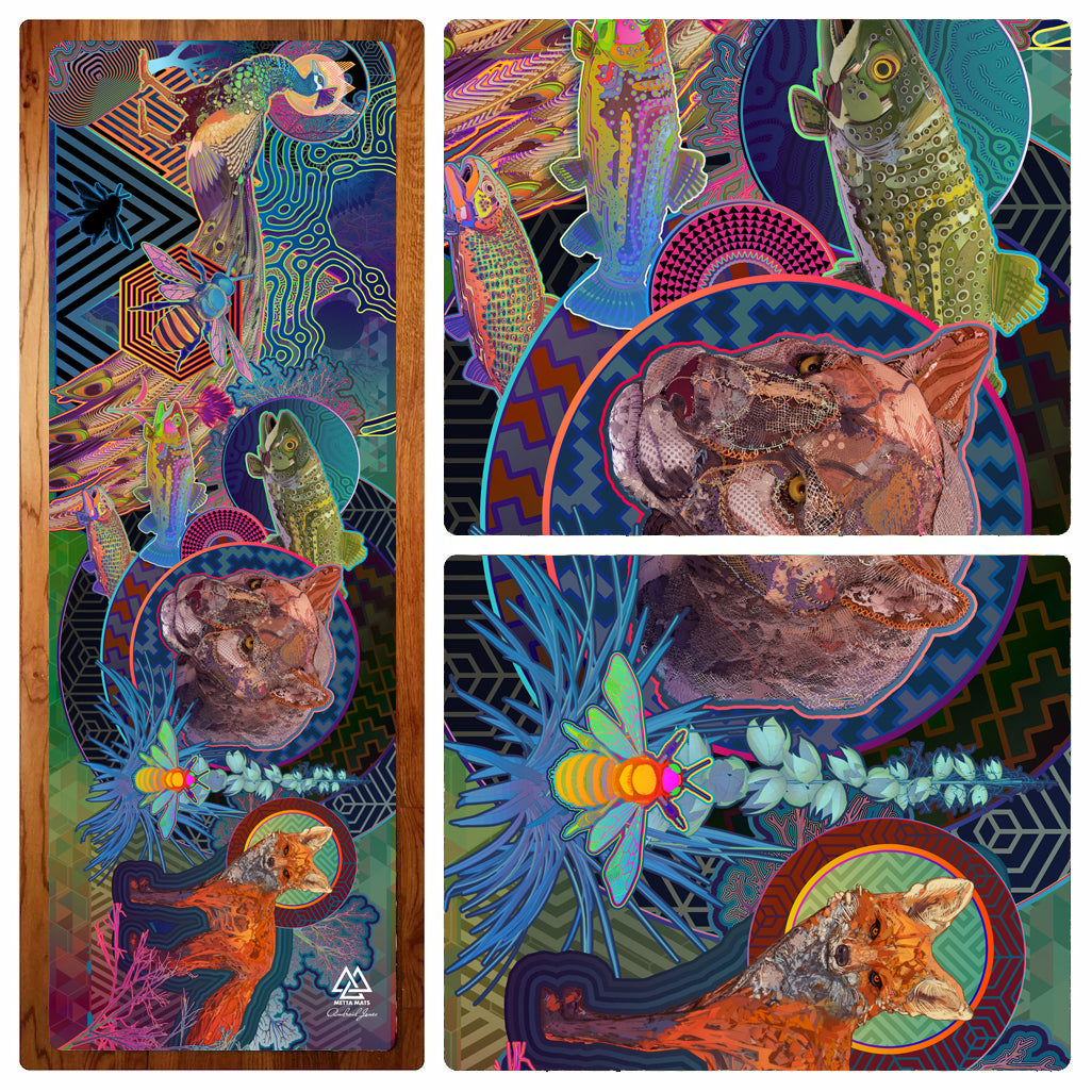 THE LYONS MURAL Yoga Mat: Second Edition