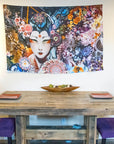RAINBOW GEISHA Tapestry