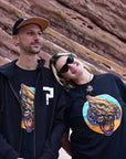 Red Rocks Organic Cotton Tee - Black