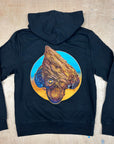 RED ROCKS Lightweight Organic Hoodie - Black