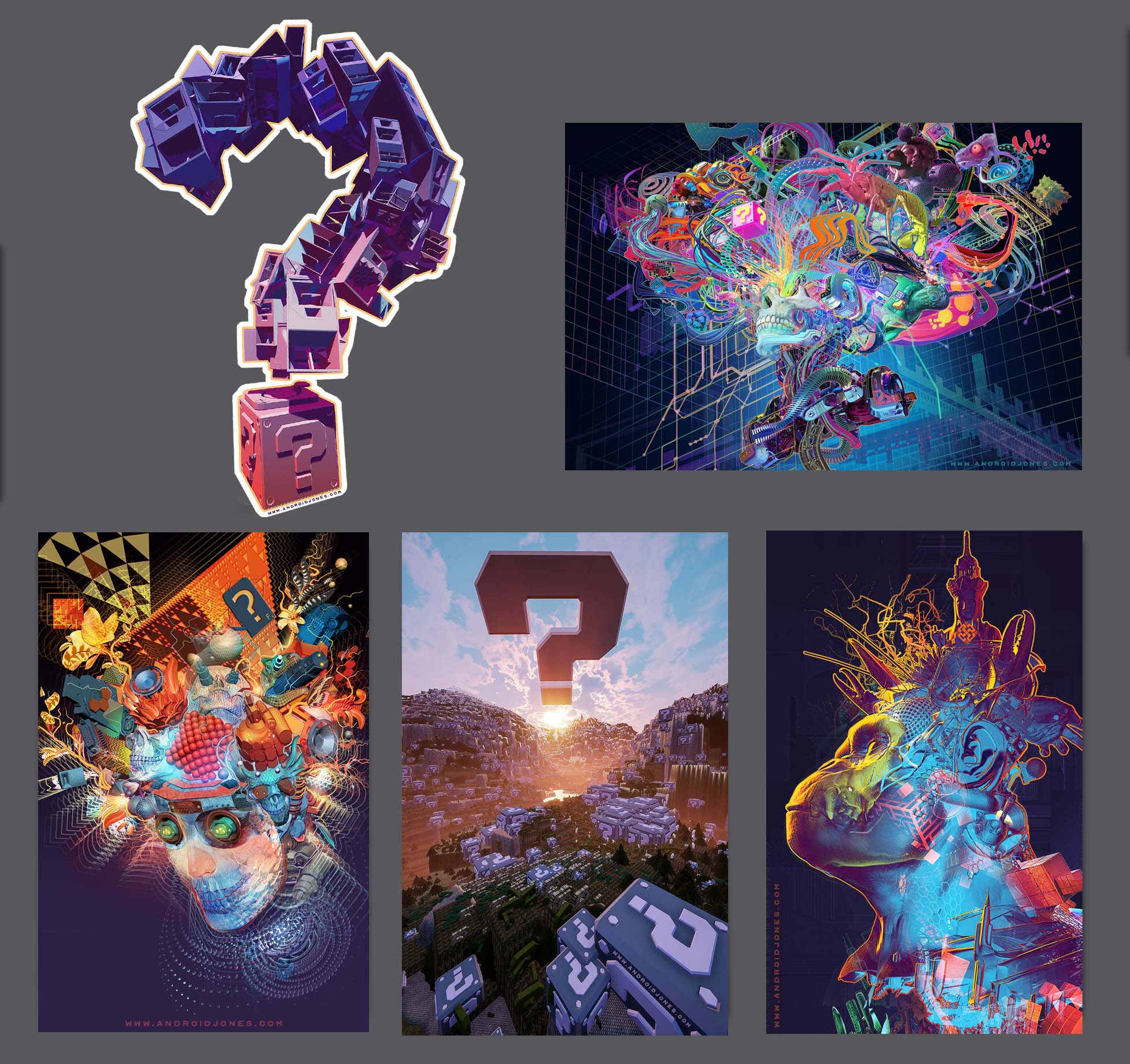 TIPPER Sticker Pack – Android Jones