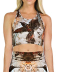 HUMMING SHRINE CROP TANK Last Chance