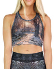 FATE SHADOW SUNRISE CROP TANK Last Chance