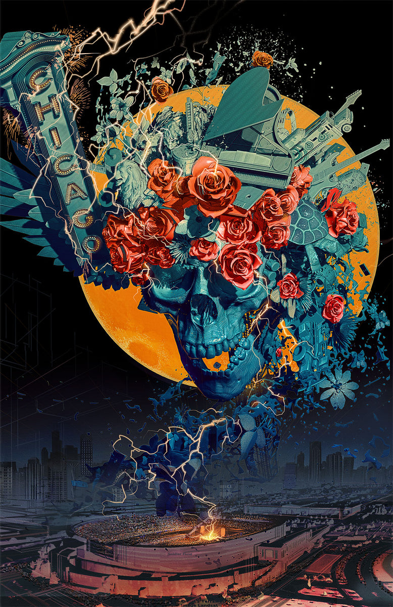 Fare Thee Well Grateful Dead Chicago – Android Jones