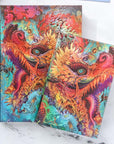 HUMMING DRAGON Hardcover Journal