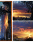 RAINBOW SUNSET Yoga Mat