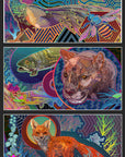 THE LYONS MURAL Triptych Posters