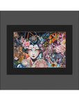 RAINBOW GEISHA • Matted Print