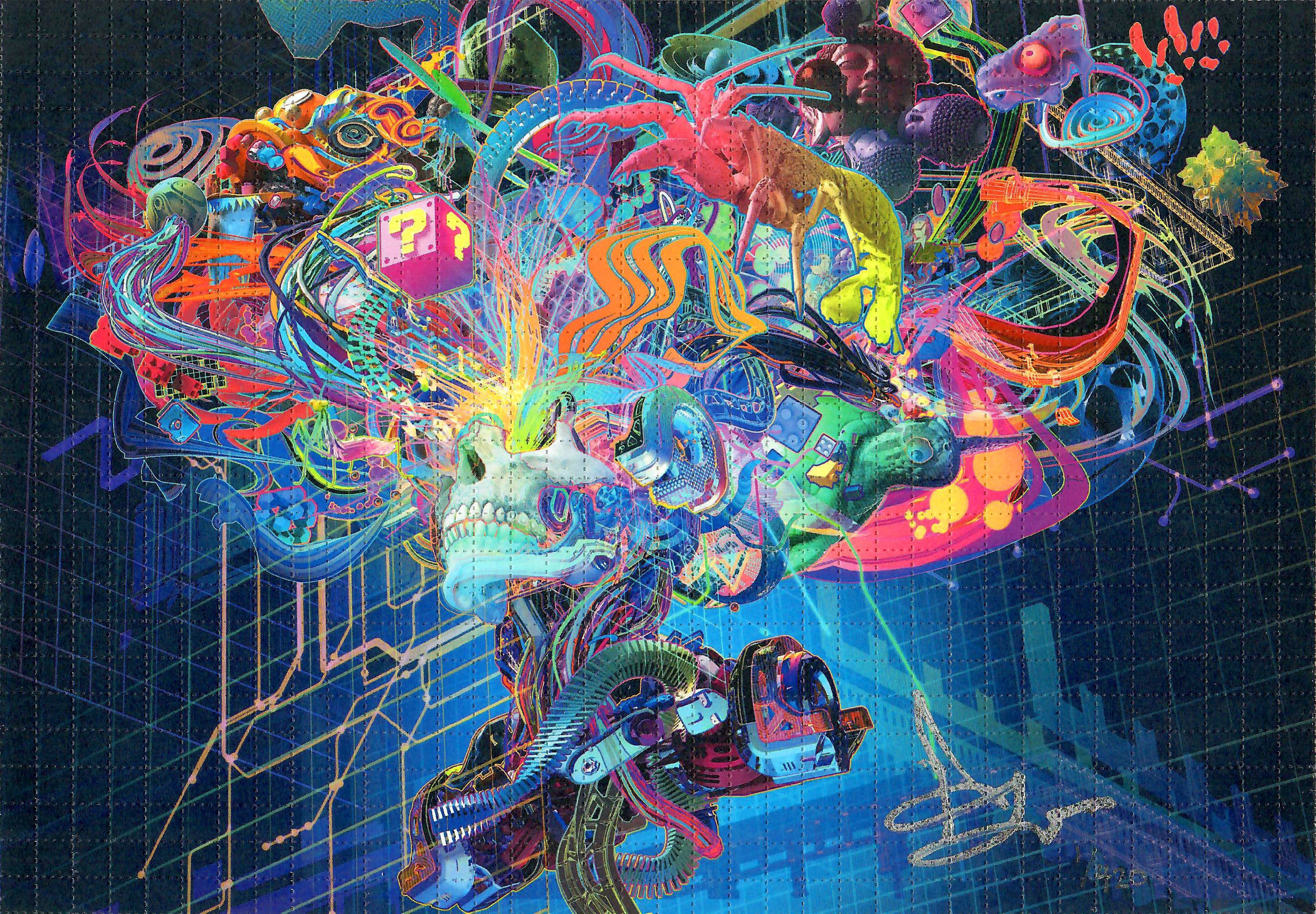 Android Art Collection BLOTTER ART – Android Jones