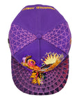 Humming Dragon Purple Snapback Hat x Grassroots California
