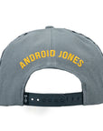 Humming Dragon Grey Snapback Hat x Grassroots California