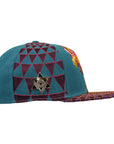 Humming Dragon Green Fitted Hat x Grassroots California