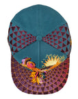 Humming Dragon Green Fitted Hat x Grassroots California