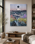 ICELAND ECLIPSE • Canvas Edition