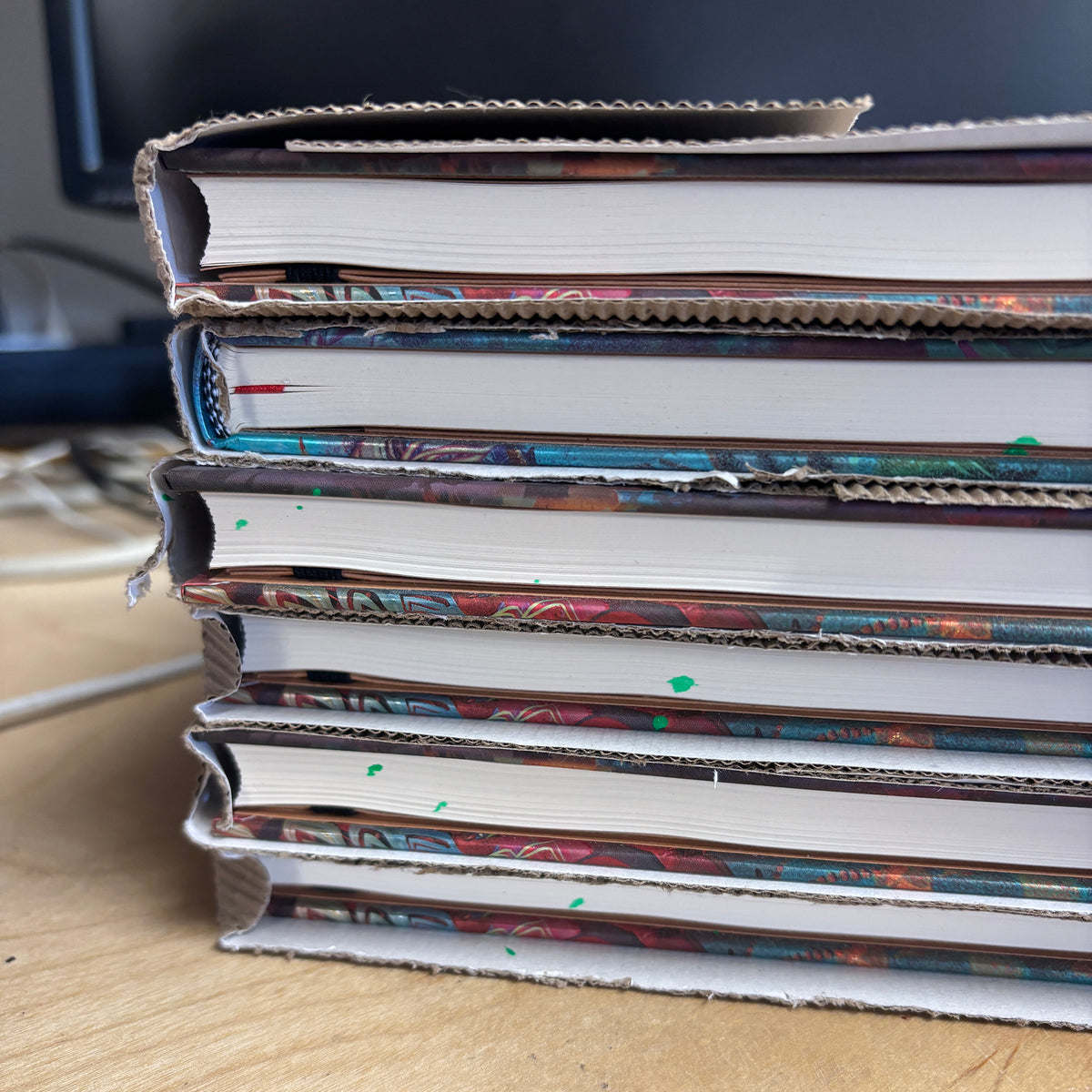 HUMMING DRAGON Journal • Paint Splatter Edition