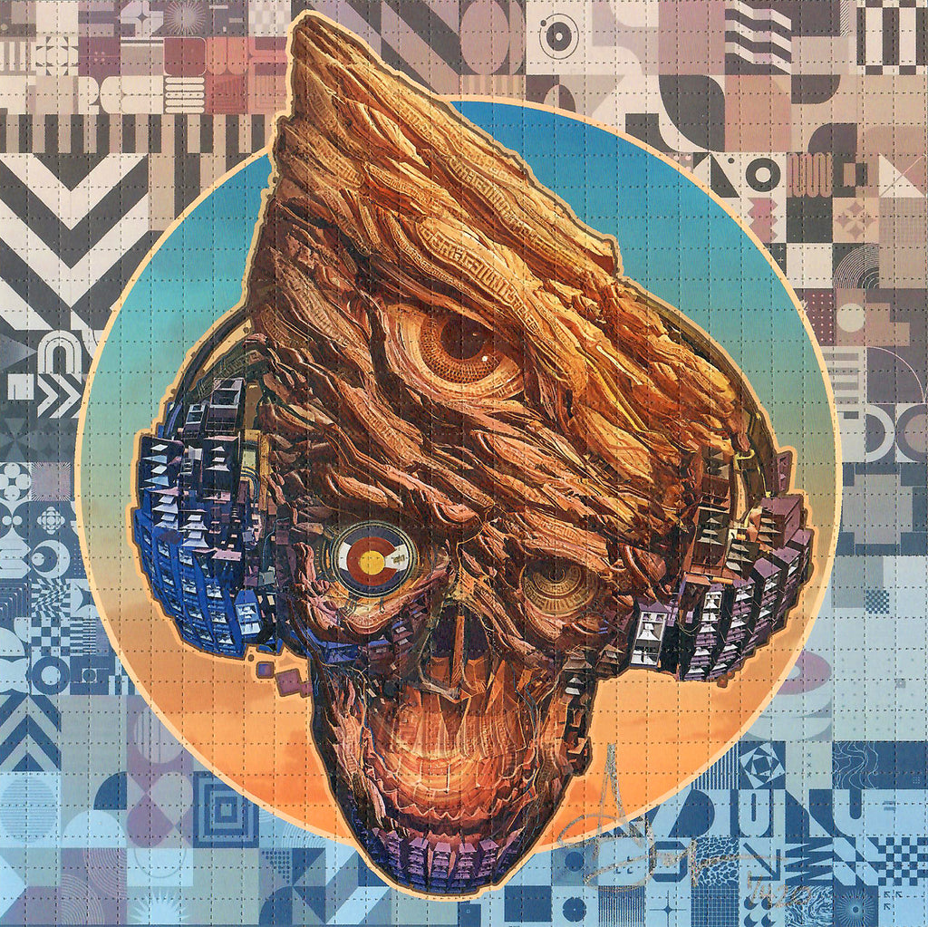 RED ROCKS Blotter Art – Android Jones