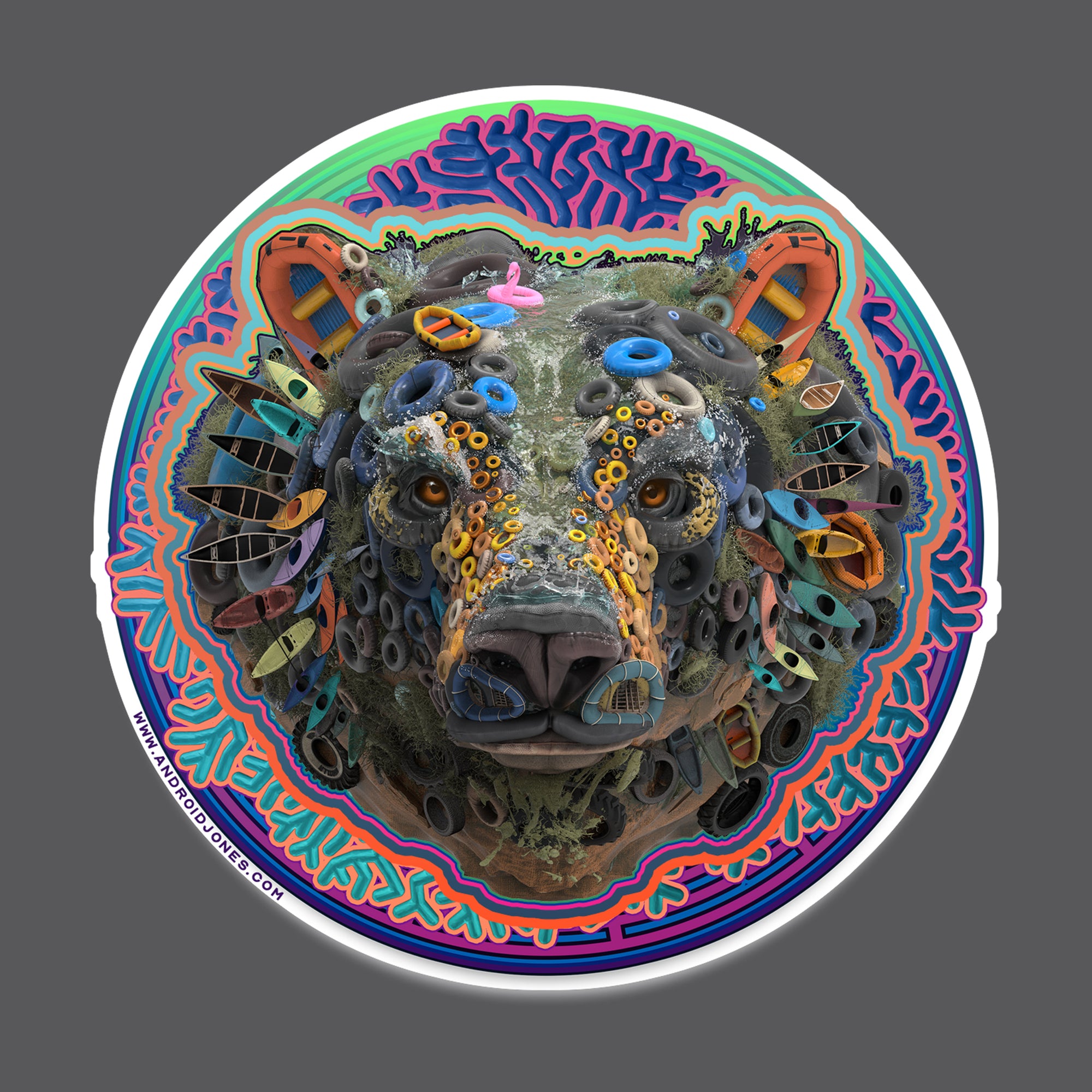 THE LYONS MURAL Sticker Pack