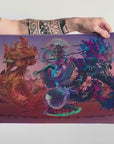 DANCING DHARMA Holographic Poster • Artist Second