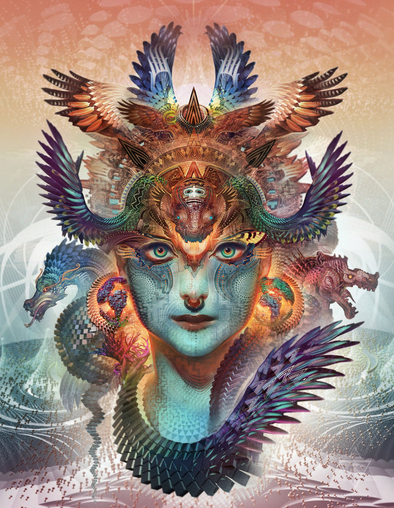 DHARMA DRAGON – Android Jones