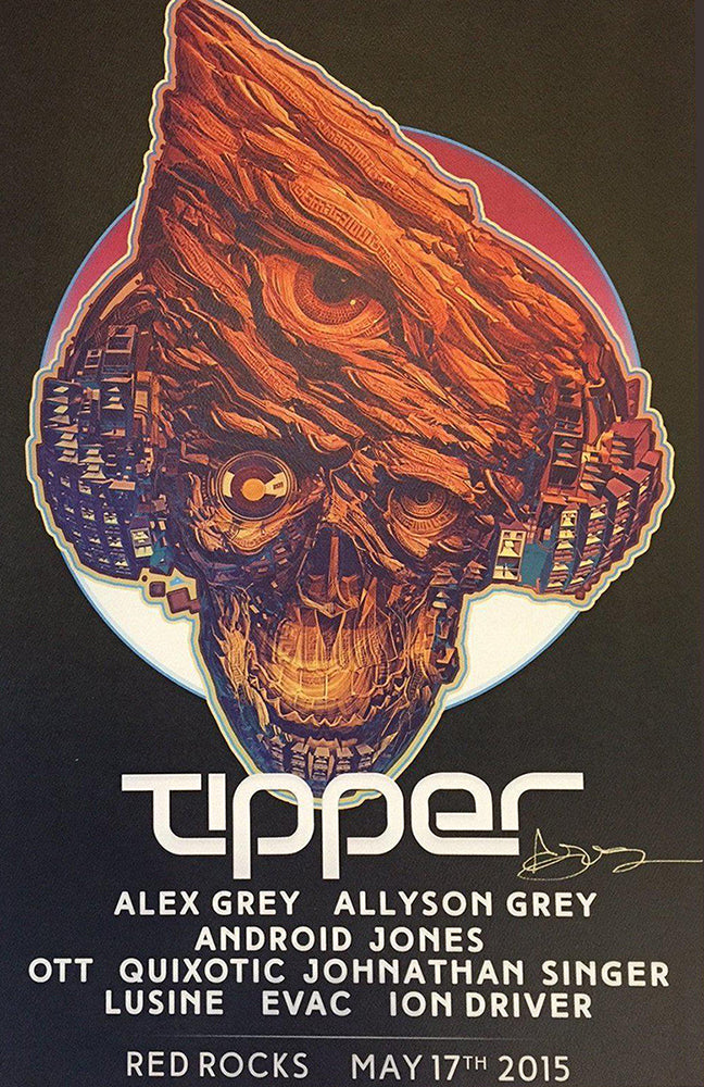 TIPPER RED ROCKS 2015 Poster – Android Jones